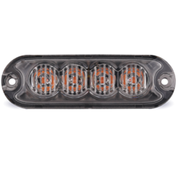 Flash Blitz Auto 4 LED-uri voltaj 10-30V low profile IP69K Flash Blitz Auto 4 LED-uri voltaj 10-30V low profile IP69K